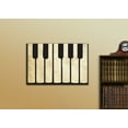 thumbnail image 2 of wall26 - Canvas Wall Art - Vintage Piano Keyboard with Black and White Keys - Gallery Wrap Modern Home Art | Ready to Hang - 16x24 inches, 2 of 3