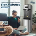 iSpring DS4S Bottleless Water Filter Dispenser, Self Cleaning, Hot