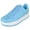 Blue, variant on Berness Women's Rhinestone Platform Sneakers - Sparkly Lace-Up Fashion Tennis Shoes, Lightweight Glitter Casual Walking Sneakers, Low Top Crystal Athletic Shoes EDEN08 Blue 5