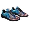 thumbnail image 6 of Patriotic Shoes Horse American flag Print Sneakers Lightweight Comfortable Running Shoes for Men Women Black Size 7.5, 6 of 7