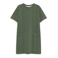 thumbnail image 6 of Kvture Womens Summer Short Sleeve Midi Dress Casual Polka Dots Flowy Shirt Dress Vacation Beach Sundress with Pockets Green, 6 of 6