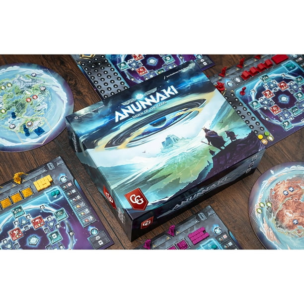 Capstone Games: Anunnaki: Dawn of The Gods - Strategy Board Game, Develop Your Alien Civilization Among Ancient Tribes & Gods, Ages 14+, 1-4 Player Capstone Games: Anunnaki: Dawn of The Gods - Strategy Board Game, Develop Your Alien Civilization Among Ancient Tribes & Gods, Ages 14+, 1-4 Player