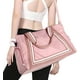 thumbnail image 4 of Travel Duffle Bag With Shoes Compartment, Gym Tote Bag Shoulder Weekender Overnight Bag For Women, 4 of 4