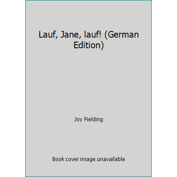 Pre-Owned Lauf, Jane, lauf! (German Edition) (Paperback) 3442413338 9783442413331