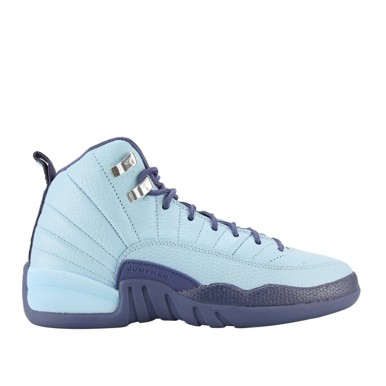 Jordan 12 blue on sale and purple
