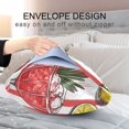 thumbnail image 4 of Yayeee Pillowcase King Size Set of 2 Satin Wrinkle Resistant Pillow Case, Red Lobster, 4 of 7