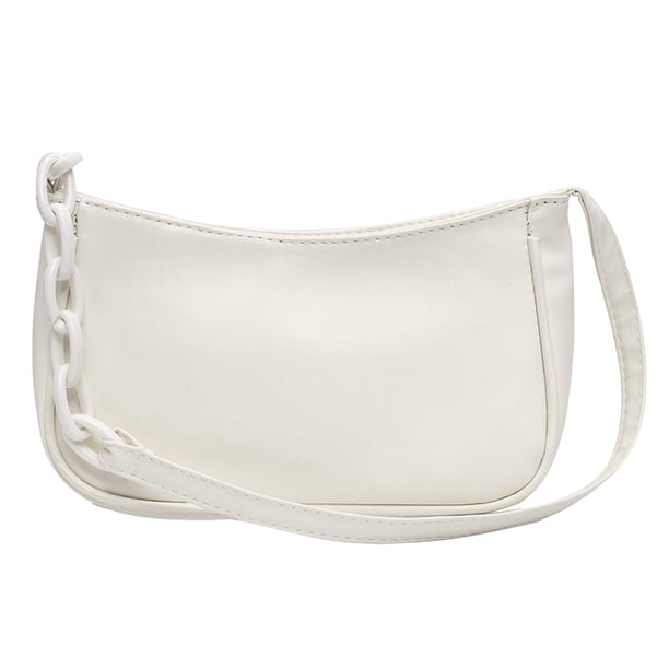 Monedero Femenino Bolso de mano de piel suave pura para mujer, pequeño bolso de hombro para axilas (beige) Tmvgtek Para Estrenar