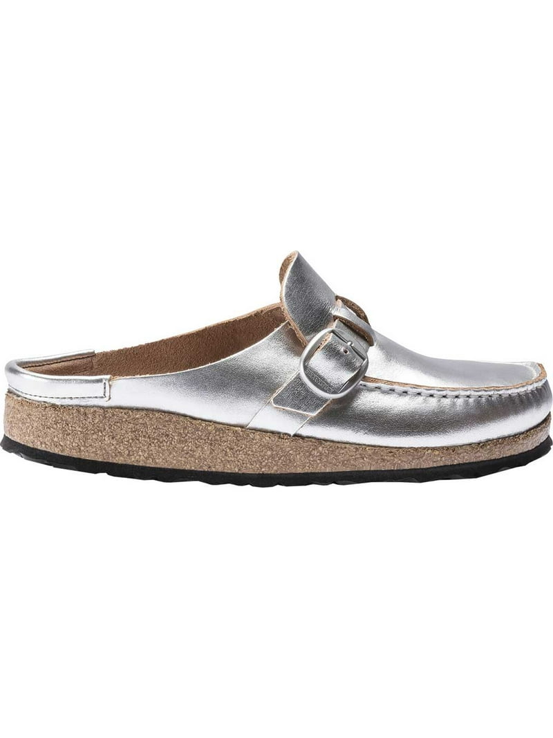 BIRKENSTOCK シルバー ローファー 38 Birkenstock Womens Buckley, Silver, 38 EU, Narrow - Walmart.com