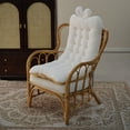 thumbnail image 1 of pstuiky Cojín para mecedora cojín para silla de jardín de exterior almohadillas antideslizantes para silla cojín lavable para tumbona., 1 of 7