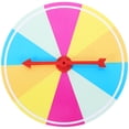 thumbnail image 1 of Roue de Prix DIY, Roue de Prix Rotative pour Fête, Plateau Tournant de Jeu de Loterie, 1 of 8