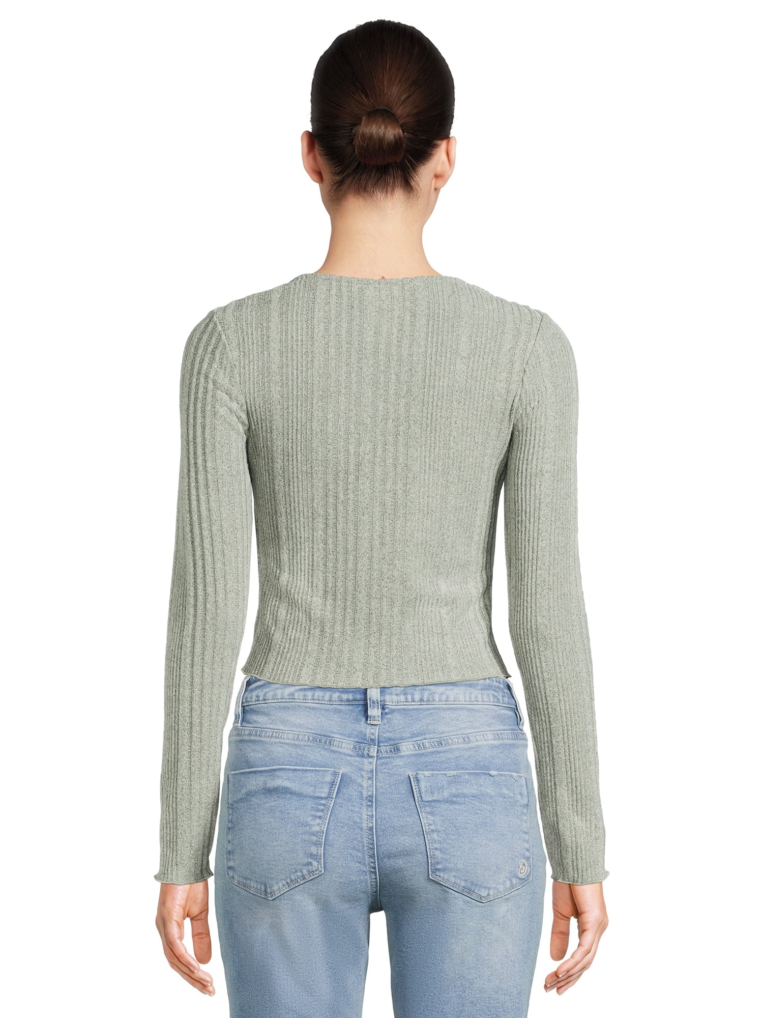 Self Esteem Juniors Square Neck Henley Top