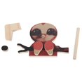 thumbnail image 1 of Support à lunettes en bois en forme d'animal paresseux, décoration de bureau pour femmes, hommes, enfants et amis, 1 of 4