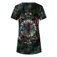 thumbnail image 5 of Womens Tops Dressy Casual V Neck Womens Shirts Loose Fit Womens Country Graphic Tees Vintage Trendy, 5 of 5