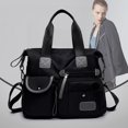 thumbnail image 4 of Bolsa de viaje Duffel equipaje de gran capacidad bolso de transporte de un solo hombro impermeable, 4 of 5