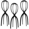 thumbnail image 1 of Support pour Perruques, Support de Tête de Perruque Portable pour Femmes, Lot de 3, 1 of 8