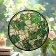 thumbnail image 2 of Ivy Stained Glass Window Hanging, Suncatcher for Women, Stained Glass Window Decor Perfect Home Decorr, Stained Glass Ornament 2025, Holiday Decoration, Seasonal Keepsake Gift,, 2 of 6