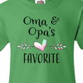 thumbnail image 4 of Inktastic Oma and Opa's Favorite- Heart Grandchild Youth T-Shirt, 4 of 5