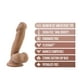 thumbnail image 2 of Dildo Blush Novelties Au Naturel Realistic Sensa Feel, 16,5 cm, 2 of 9