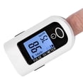 thumbnail image 4 of Oxímetro de pulso de dedo portátil: monitor de frecuencia de pulso y saturación de oxígeno en sangre (negro), 4 of 10
