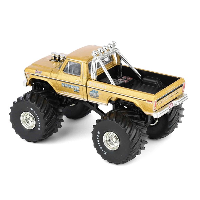 1/64 1979 Ford F-250 Monster Truck, Gold Metallic, Bigfoot #1 50th