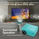 thumbnail image 4 of Proyector RCA con reproductor de DVD incorporado Bluetooth 1080P, 4 of 7