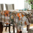 thumbnail image 5 of Yayeee Tablecloths 60" x 60" Rectangle Wrinkle Resistant Party Table Cover, Rustic Floral, 5 of 8