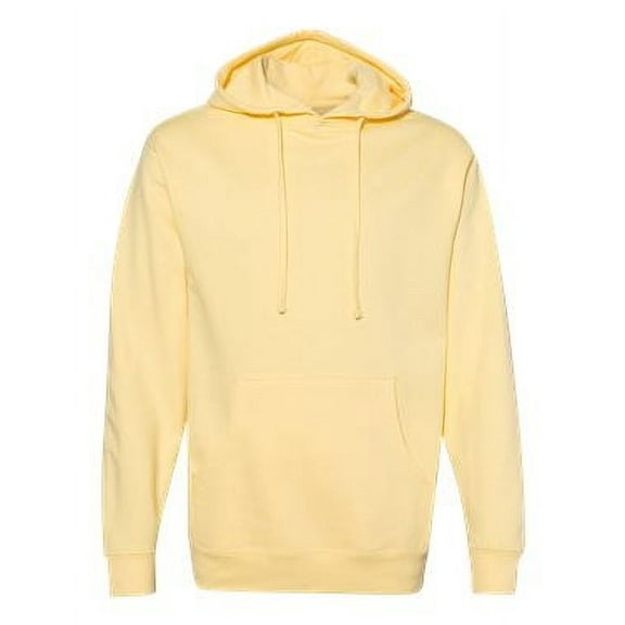 Independent Trading Co. Midweight Hooded Sweatshirt SS4500 Light Yellow XS