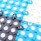 thumbnail image 5 of 6 alfombrillas antideslizantes de PVC para baño y cocina, 30 x 30 cm, color azul, 5 of 5