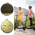 thumbnail image 2 of Mosiee Enhanced Durability 1 Pair Resin Copper Base Disc Brake Pads For Electric Scooters Comfortable Braking Low Noise Level, 2 of 6