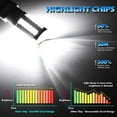 thumbnail image 4 of 2× 1157 P21/5W 380 BAY15D CAR STOP TAIL BRAKE LED BULBS LAMP LIGHT 33 SMD 12V, 4 of 6