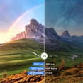 thumbnail image 2 of HOPVISION Proyector Native 1080P Full HD, Proyector de película de 9,500 Lux con 150,000 Horas de Vida LED, 4K & 350 Pulgadas Compatible Proyector, para el SmartPhone/PC/Laptop/PS4/TV Stick/Excel/PPT HOPVISION JQ818A, 2 of 7