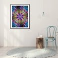 thumbnail image 3 of Cuadros Decorativos Kits de pintura de diamante 5D DIY Flor deslumbrante Taladro redondo completo Arte de decoración de pared Tmvgtek embutido en tela, 3 of 9