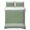 Dark Sage Green, variant on King Quilt Set 96''x106'', Ombre Blue Waves Lightweight Bedspread Coverlet Set with 2 Pillow Shams, Gradient Coastal Beach Sandy Ocean Breathable All Season Quilt Bedding for Bedroom/Guest Room