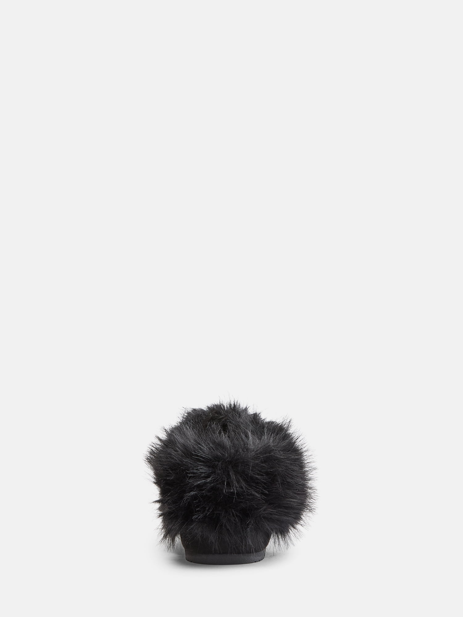 Joyspun Women's Faux Fur Slipper Booties