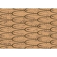 thumbnail image 1 of Ahgly Company Machine Washable Indoor Rectangle Transitional Yellow Orange Area Rugs, 7' x 9', 1 of 7