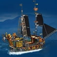thumbnail image 2 of ZHEGAO 1328PCS Pirate Ship Adventure Creative Ship Island Storm Ship Flagship Movie Building Block Model Toy Suitable For Children‘s Gifts Adult Collection Building Blocks Desktop Decorat, 2 of 7