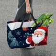 thumbnail image 7 of Santa Claus Large Capacity Reusable Foldable Beach Bag | Oxford Cloth Beach Bag, Laundry Organizer, and Decorative Box, 7 of 7