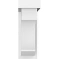 thumbnail image 2 of 3 1/2"W x 10"D x 10"H Standard Emerson Architectural Grade PVC Bracket, 2 of 11