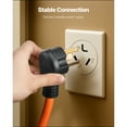 thumbnail image 6 of KFFKFF 10 ft Dryer Extension Cord, 3-Prong NEMA 10-30P to 10-30R, 125V/250V STW 10AWG/3C, 30A, Durable Copper Wire with Black Storage Bag and PVC Cable Tie, Suitable for Indoor and Outdoor Use, 6 of 9