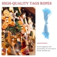 thumbnail image 4 of Phenofice 1000Set Blue Cotton Tag Ropes for Retail Clothing Use Care Label Display, 4 of 8