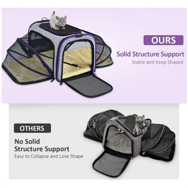 Extra Large Cat Carrier (Perfect For Vet Visits) –