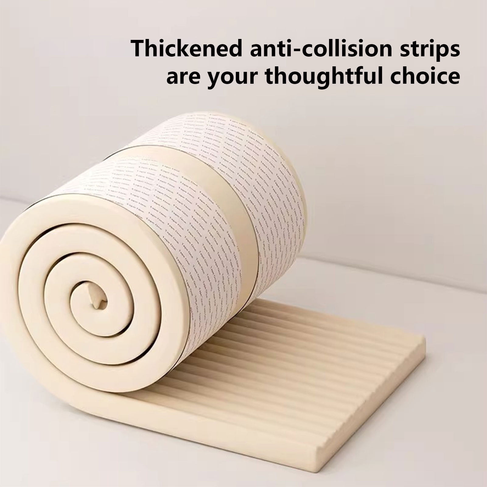 7.8 x 78 Inch Anti Collision Wall Padding Padded Panels 3D Self Adhesive DIY Headboard for Playroom Bedroom Living Room Corner Guards Soft High Elasticity Foam Pads -1 Roll