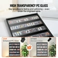 thumbnail image 5 of KFFKFF 35-Slot Collectible Card Showcase, 24.3x30.5x2.1 inches, Trading Card Wall Display Cabinet, 98% UV Resistant  PC Plate, Secure Lock for Sports Memorabilia, 5 of 7