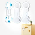 thumbnail image 3 of Wholesale Infant Products Cabinet Locks & Straps for Child Furniture Safety Refrigerator Door Lock Child Safety Strap Locks, 3 of 8