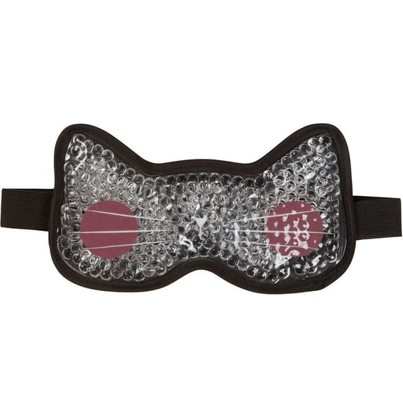 Soothing Gel Bead Eye Mask, Cat Theme