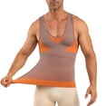 thumbnail image 3 of FNFYFH Mens Slimming Body Shaper Vest Abs Abdomen Undershirts Gynecomastia Shirt Shapewear Tummy Control Tank Top, 3 of 3