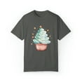 thumbnail image 2 of Unisex Garment-Dyed T-shirt Merry Christmas Cake Stars, 2 of 4