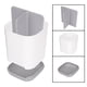 thumbnail image 3 of Organizador de almacenamiento para baño, diseño antideslizante y ventilado, soporte para cepillos de dientes desmontable de fácil limpieza para cepillos de dientes eléctricos y pasta de dientes,, 3 of 4