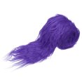 thumbnail image 1 of Unique Bargains 59" x 4" Plush Faux Fur Fabric Precut Strips Fluffy Faux Fur Ribbon, Purple, 1 of 6