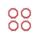 thumbnail image 4 of 4pcs Metal Hexagon Adapters for Car Toy Extended Wheel Drive Hub Adaptor Spare Part for Remote Control Vehicle Accessory Silver, 4 of 4